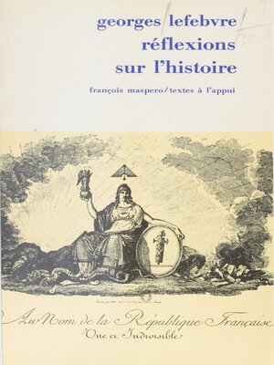 cover image of Réflexions sur l'histoire